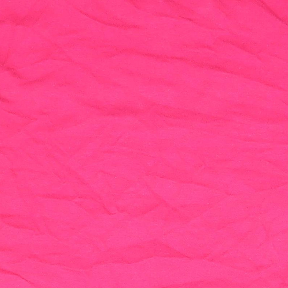 Preworn Girls Pink Cotton Basic T-Shirt Size 4 Years Round Neck - Red Sea, Egypt