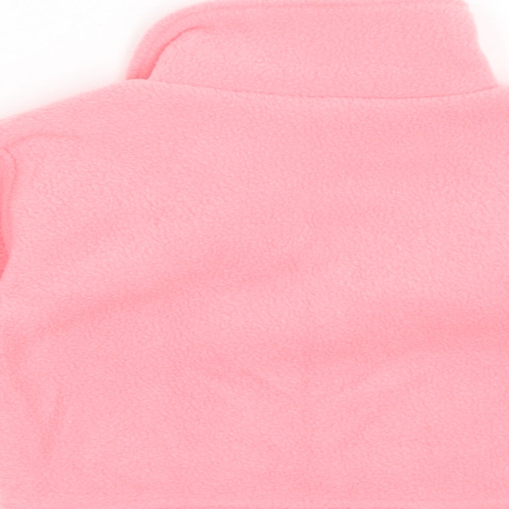 Mothercare Baby Pink Polyester Cardigan Jumper Size 3-6 Months