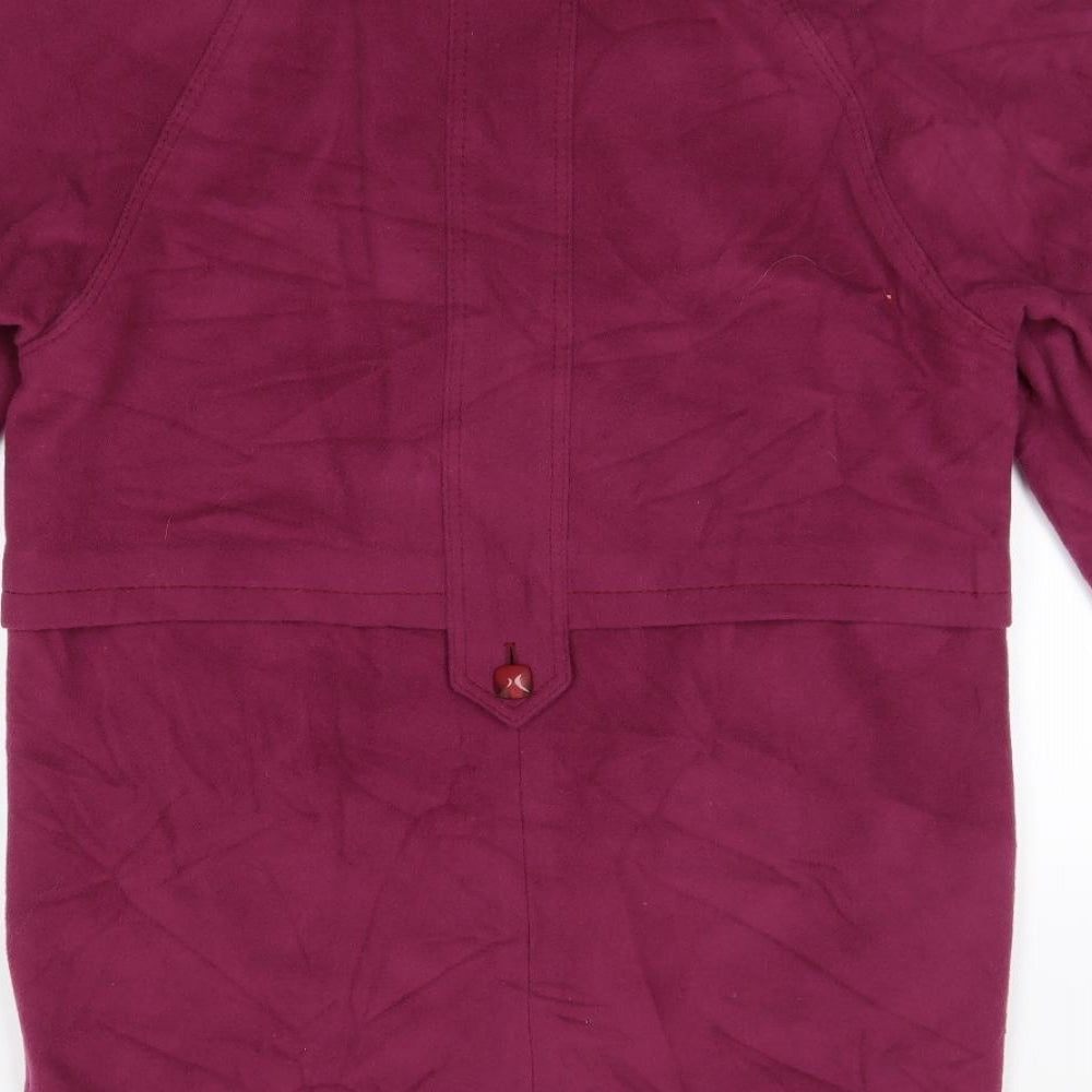 Manfred Mettner Womens Pink Overcoat Coat Size 6