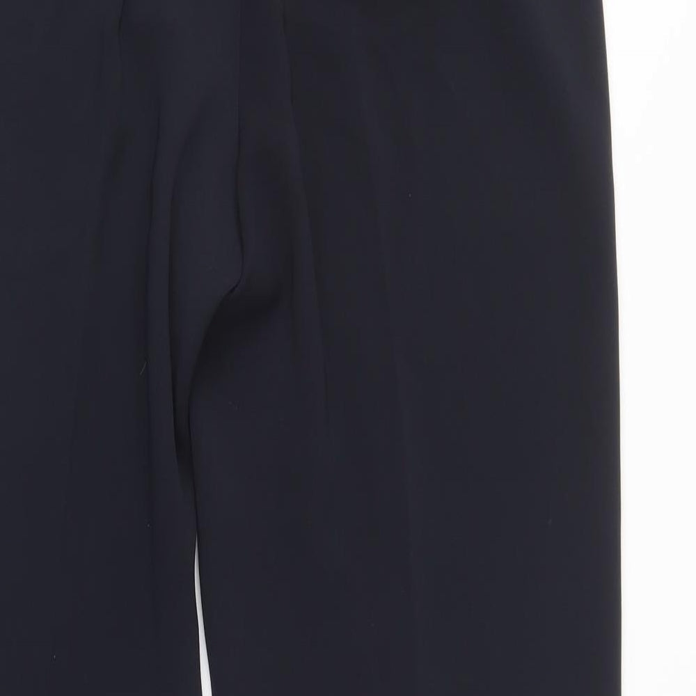 Gerry Weber Womens Blue Polyester Trousers Size 18 L31 in Regular