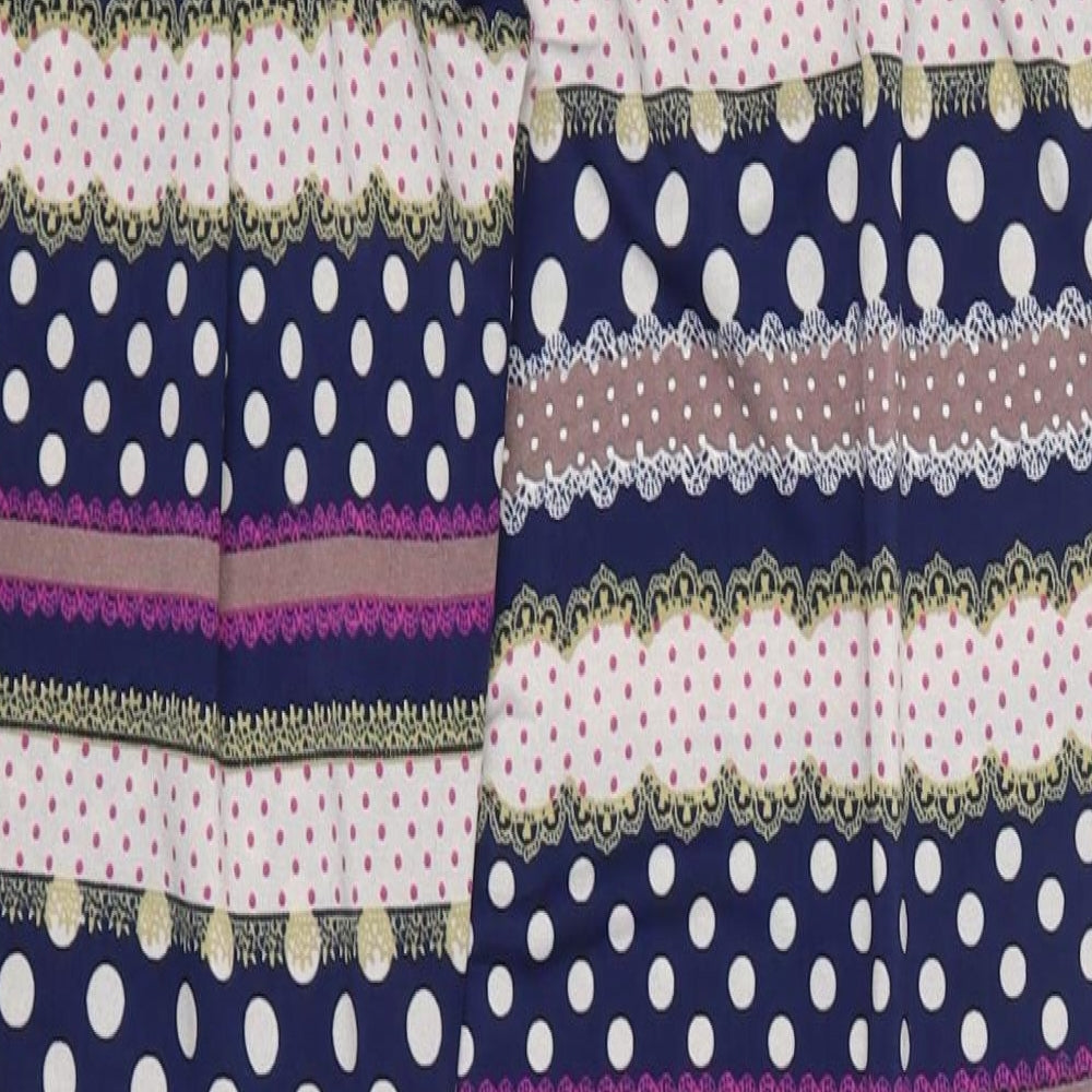Conos Womens Multicoloured Polyester Trousers Size M L31 in Regular