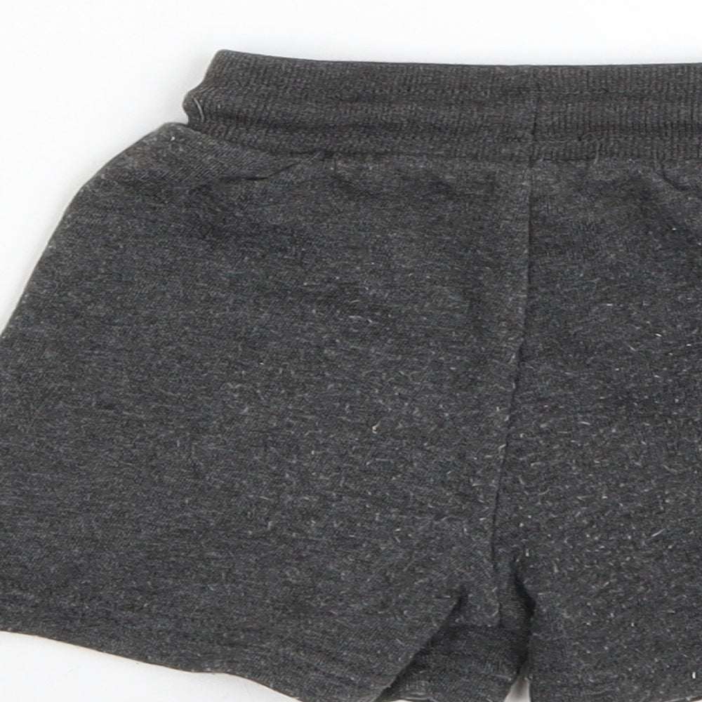 George Boys Grey Cotton Sweatpants Trousers Size 12-18 Months