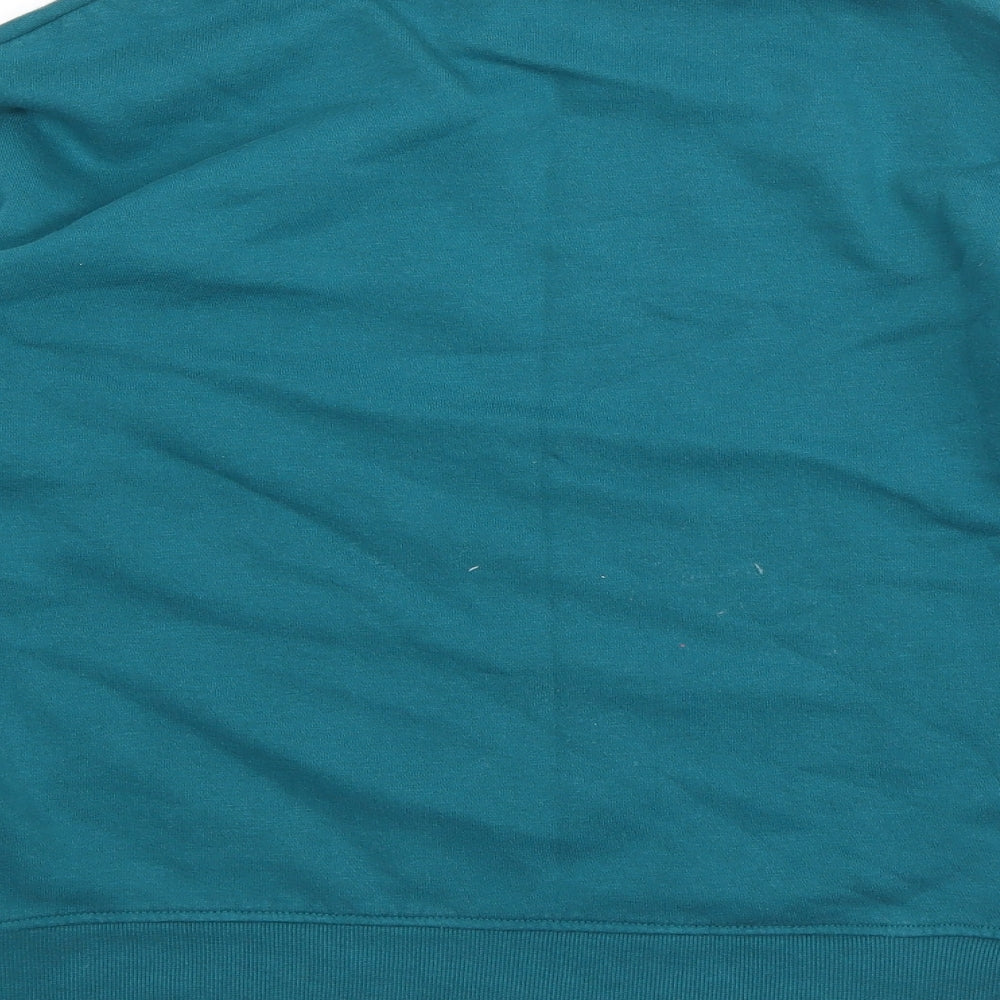 Primark Womens Green Polyester Pullover Sweatshirt Size XS