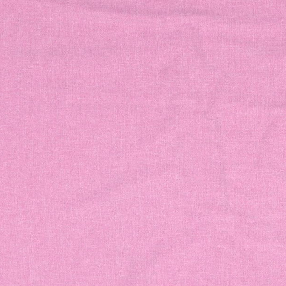 Berkertex Womens Pink Polyester Basic Button-Up Size 24 Collared - Dusky Pink Trim to collar & pockets