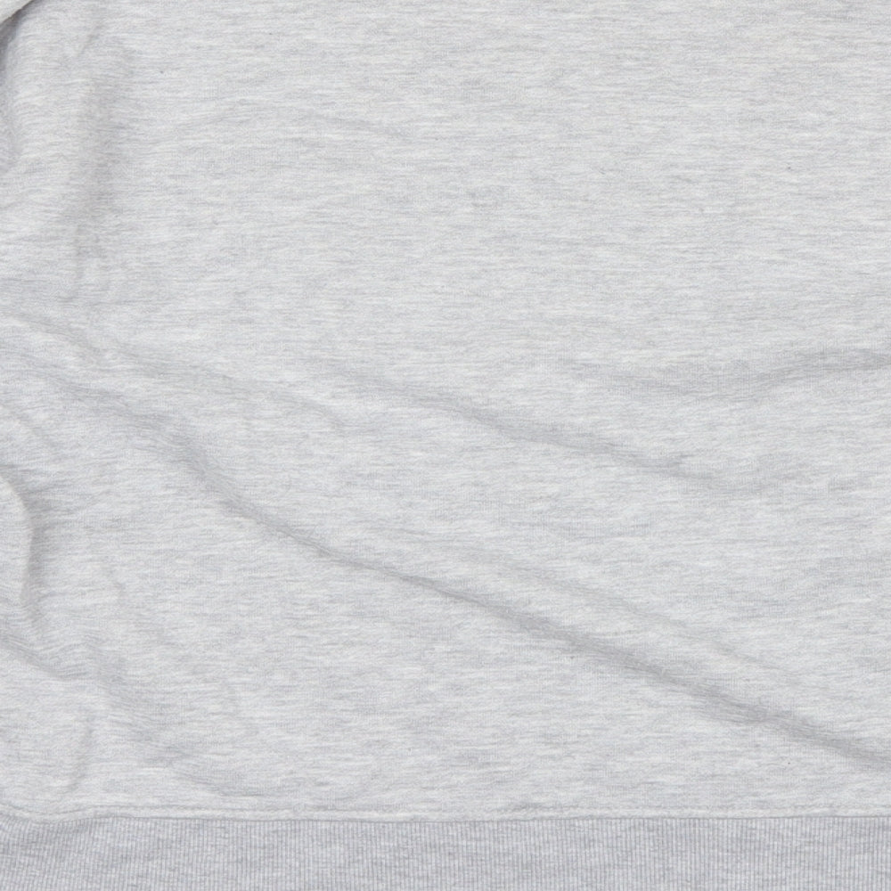 Primark Womens Grey Round Neck Cotton Pullover Jumper Size S