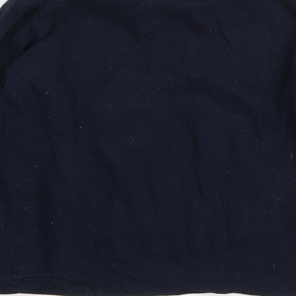 Kids Boys Blue Cotton Pyjama Top Size 4-5 Years - christmas