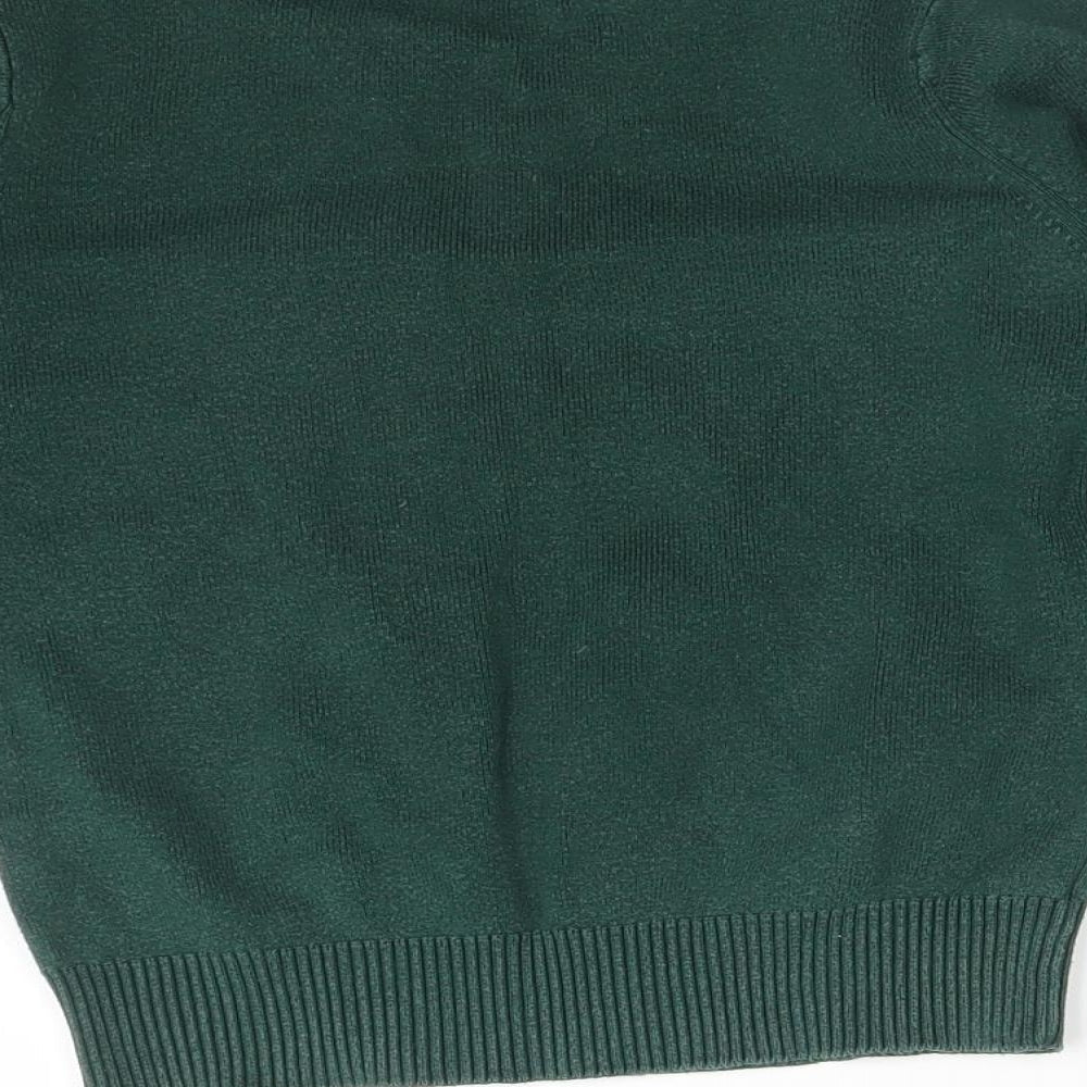 Nutmeg Girls Green Cotton Pullover Sweatshirt Size 5-6 Years