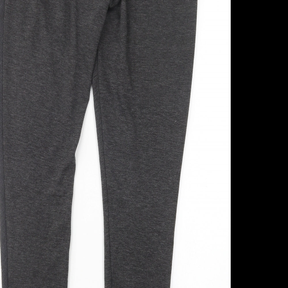 Intuition Womens Grey Polyester Sweatpants Trousers Size 16 L30 in Slim