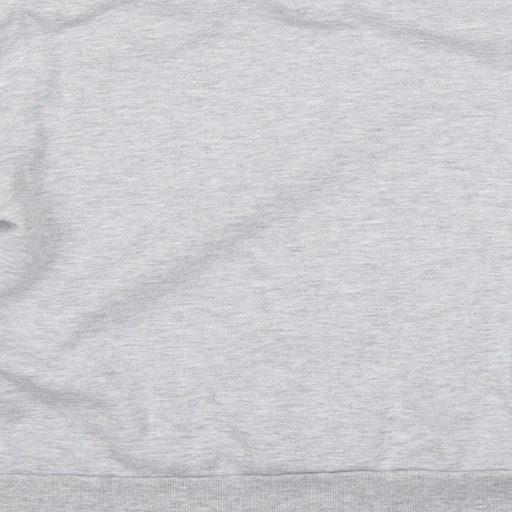 Primark Womens Grey Cotton Pullover Sweatshirt Size S