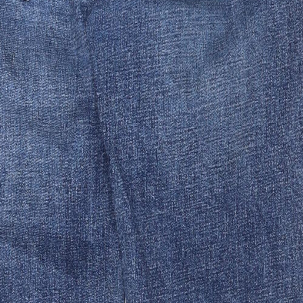 NEXT Womens Blue Camel Straight Jeans Size 36 L30 in Slim
