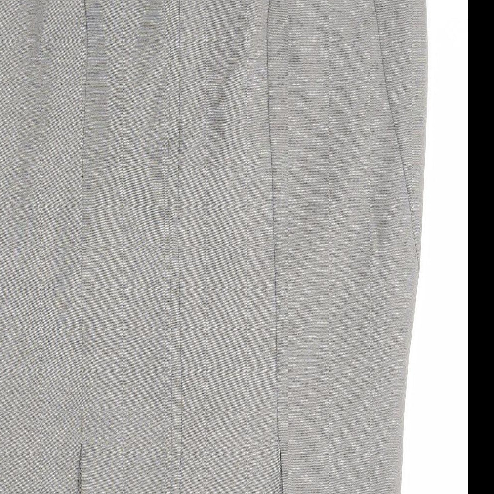 Primark Womens Grey Polyester Straight & Pencil Set Size 16