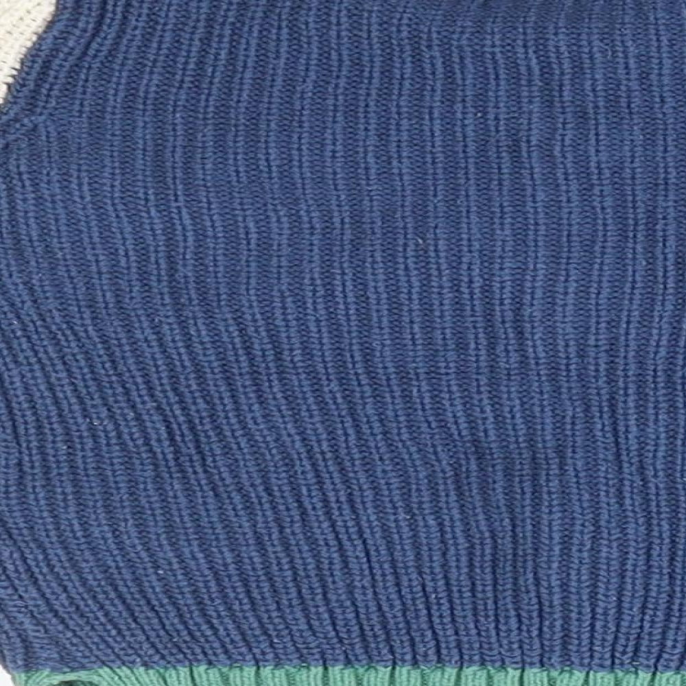 Marks & Spencer Baby Multicoloured 100% Cotton Pullover Jumper Size 9-12 Months