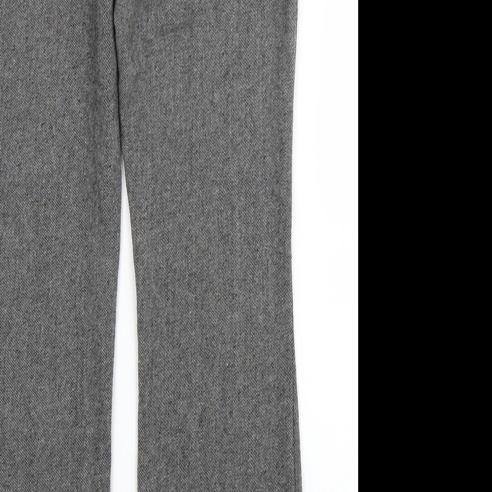 George Womens Grey Polyester Dress Pants Trousers Size 10 L30 in Regular