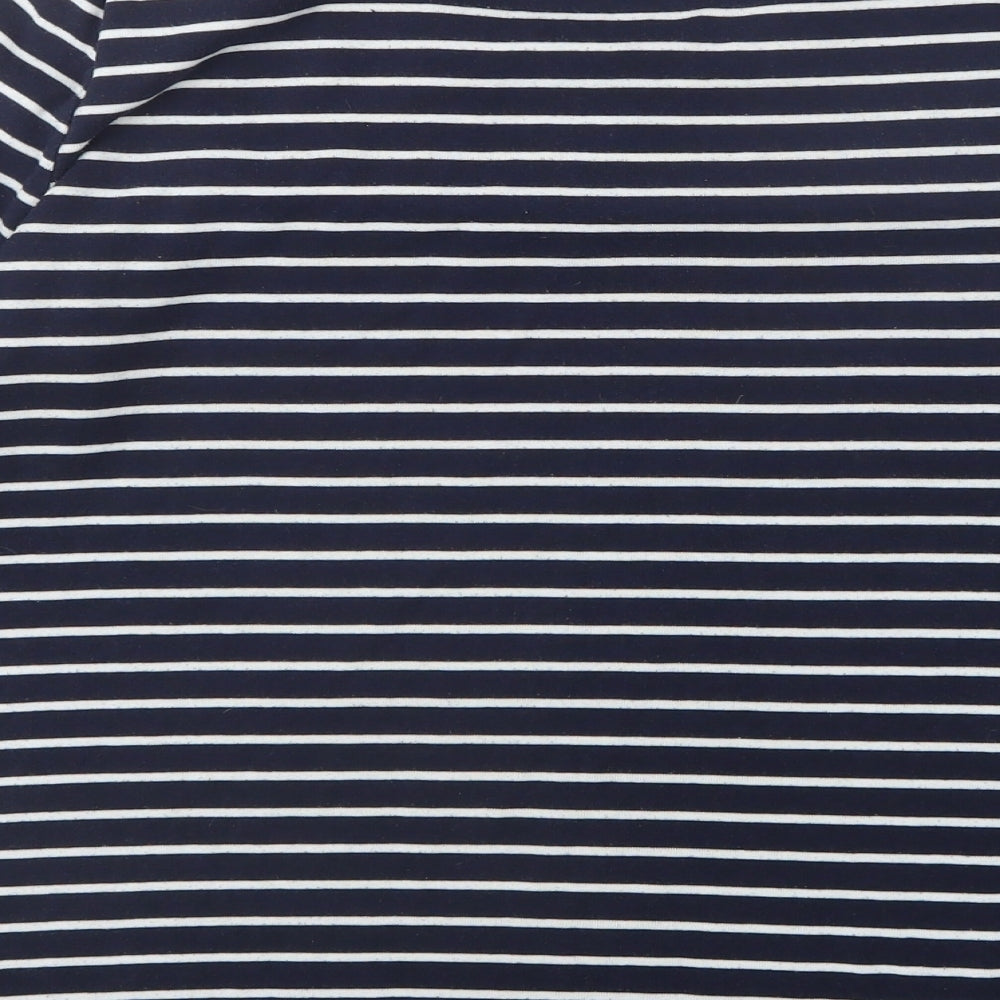 Love Leisure Womens Multicoloured Round Neck Striped Polyester Pullover Jumper Size 18