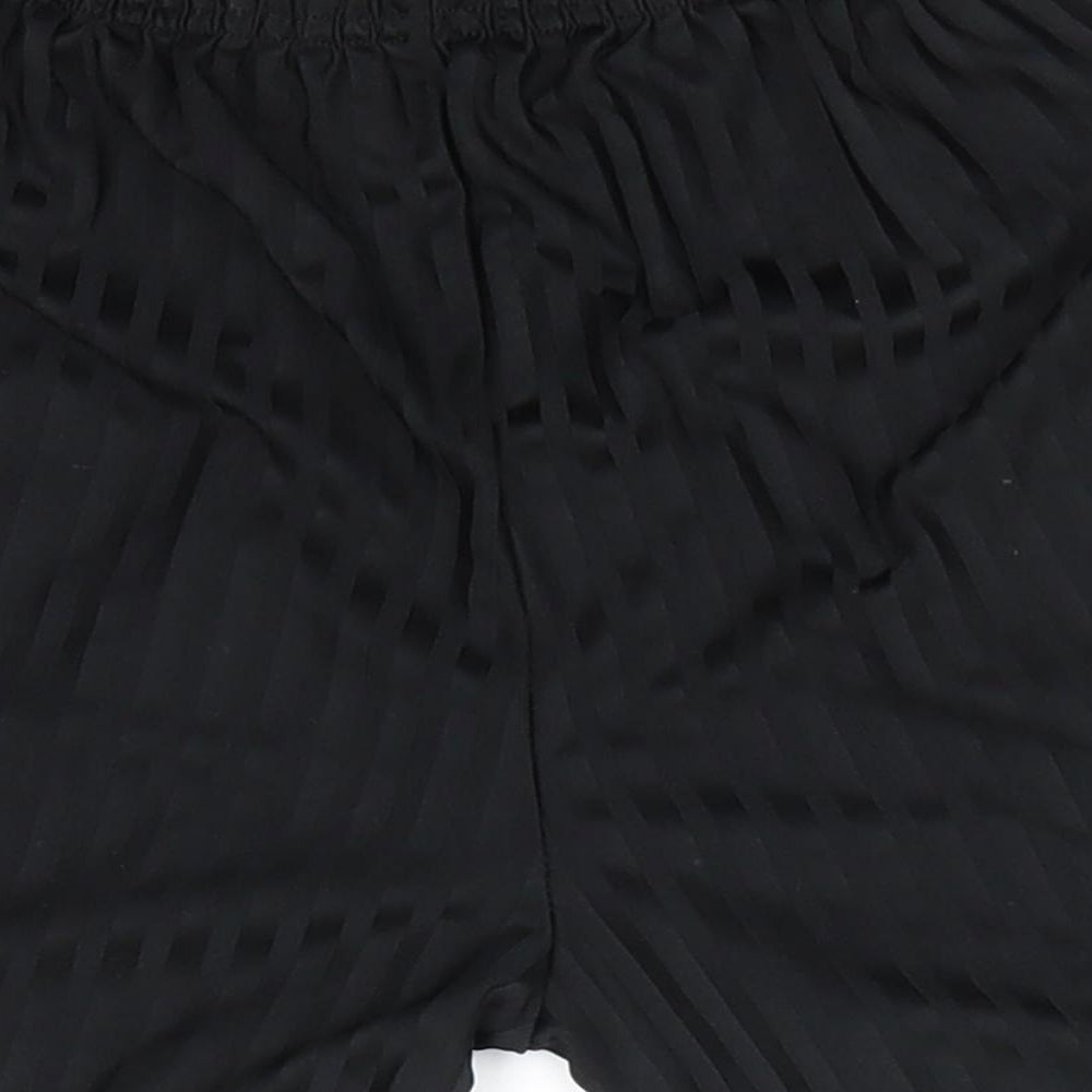 Matalan Boys Black Striped Polyester Utility Shorts Size 10 Years Regular - Same colour vertical pattern stripe