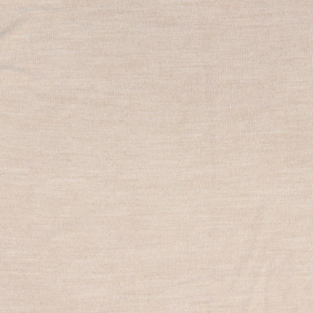 Preworn Womens Beige High Neck Acrylic Pullover Jumper Size M