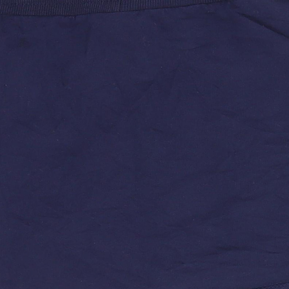 George Girls Blue Cotton A-Line Skirt Size 9-10 Years Regular Drawstring - Navy blue