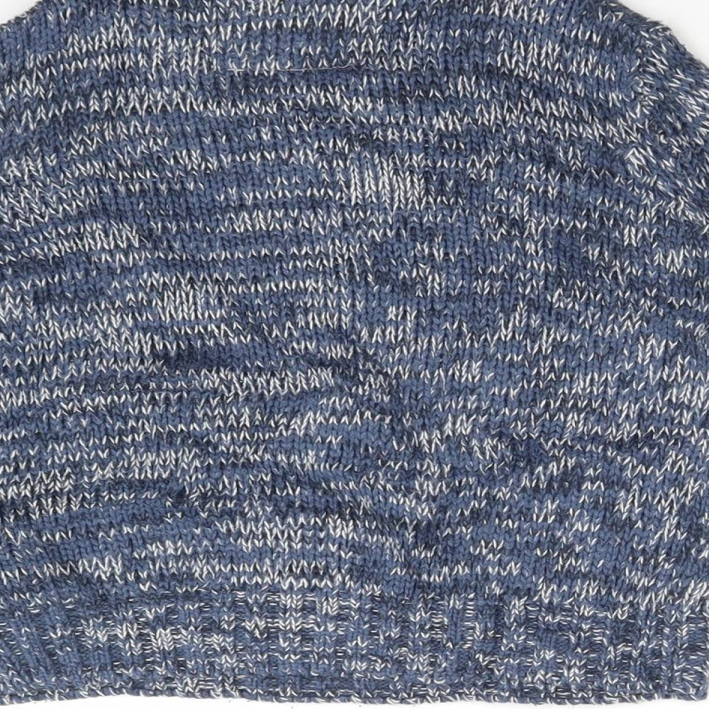 FREAK CLOTHING 1964 Boys Blue High Neck Acrylic Pullover Jumper Size 5-6 Years