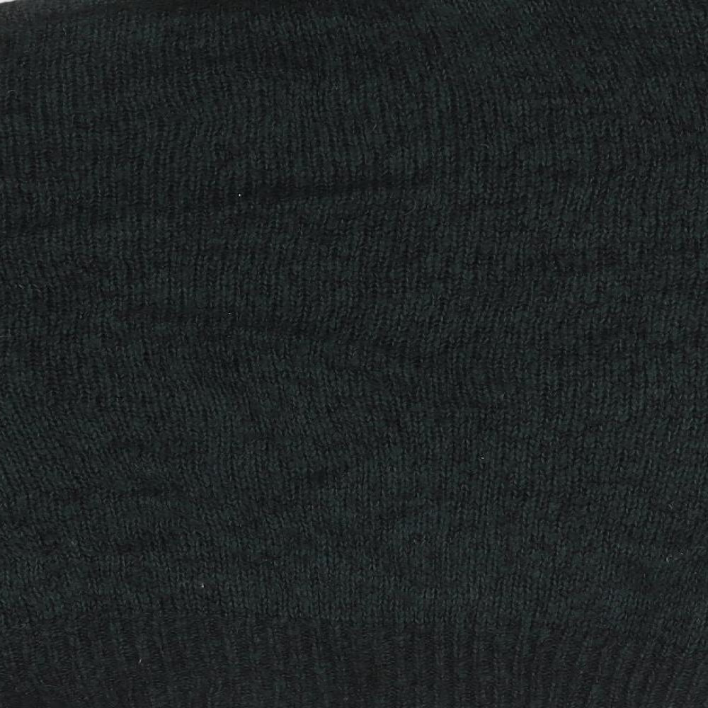 New Look Mens Brown High Neck Acrylic Pullover Jumper Size L