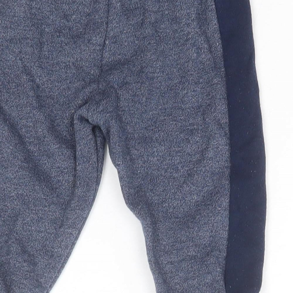Earlydays Baby Blue Cotton Sweatpants Leggings Size 3-6 Months