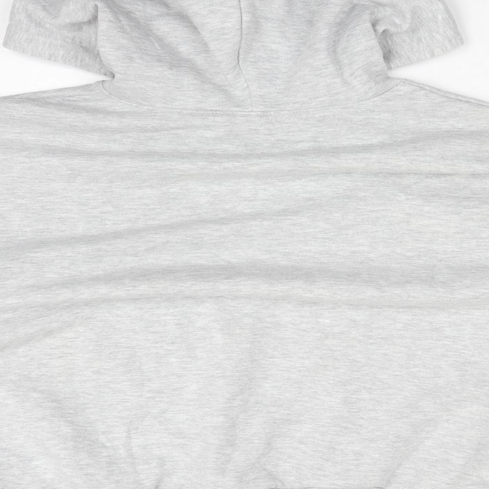 Primark Womens Grey Cotton Pullover Hoodie Size M