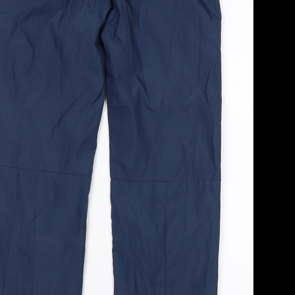 Gap Womens Black Polyurethane Jogger Trousers Size 10 L30 in Regular