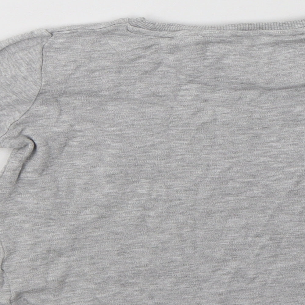 NEXT Girls Grey Cotton Pullover Sweatshirt Size 5 Years - Eid Mubarak