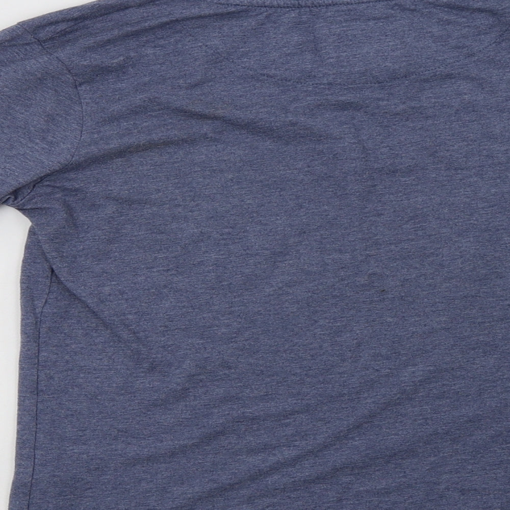 Primark Womens Blue Polyester Top Pyjama Top Size XS - Friends