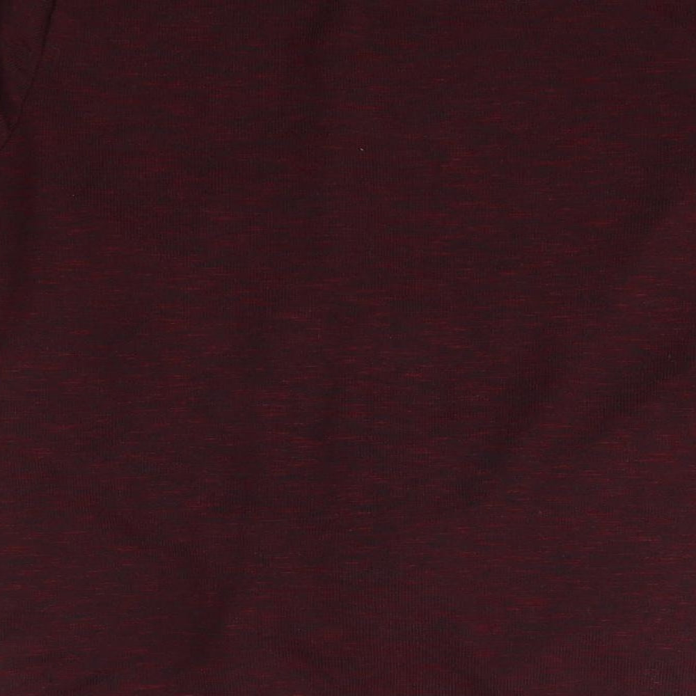 New Look Womens Purple Round Neck Polyester Pullover Jumper Size 12