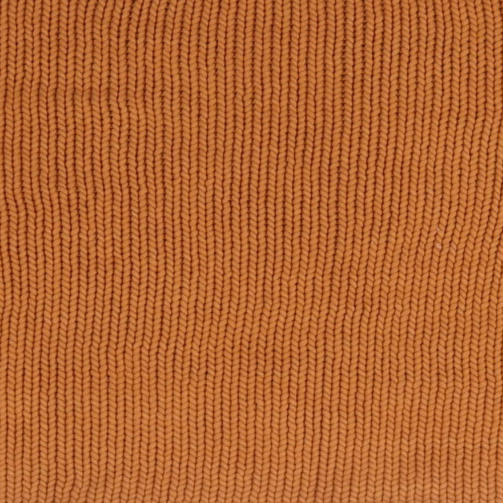 RR Womens Brown Round Neck Cotton Pullover Jumper Size S