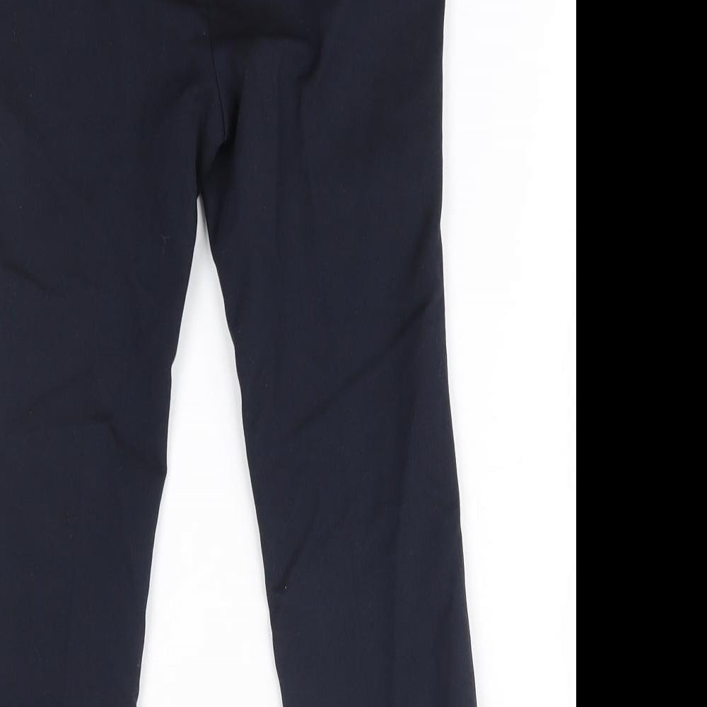 Next Boys Blue Polyester Dress Pants Trousers Size 5 Years Regular