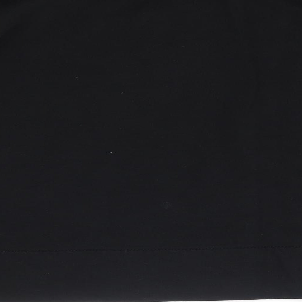H&M Womens Black Round Neck 100% Cotton Pullover Jumper Size S