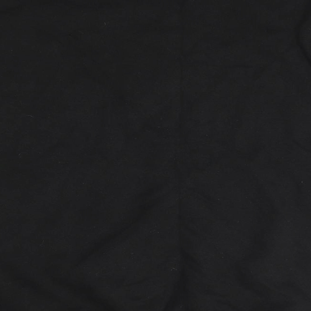 Primark Womens Black Round Neck Cotton Pullover Jumper Size L