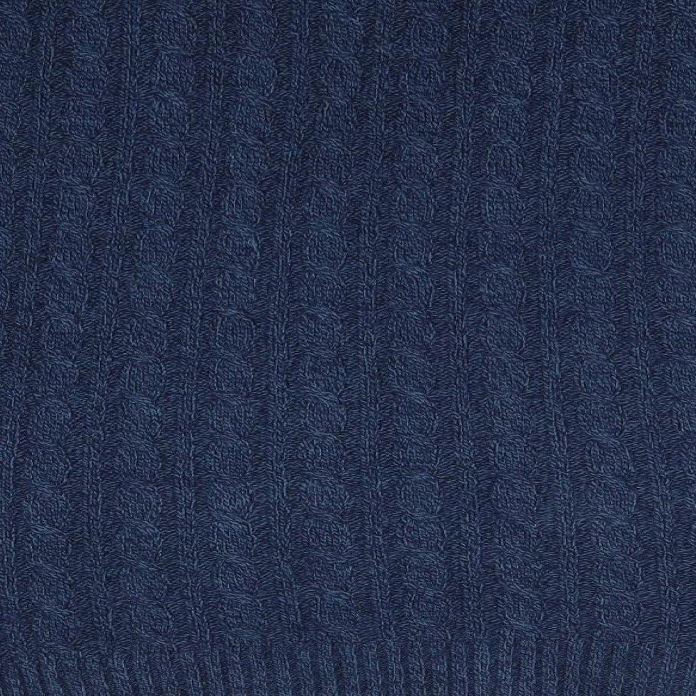 Choice Collection Womens Blue Round Neck Acrylic Pullover Jumper Size S