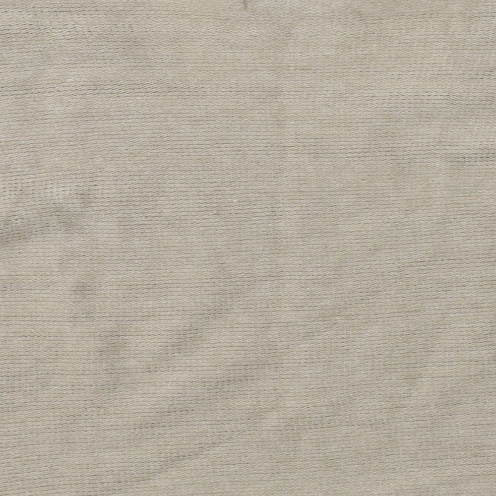 Pull & Womens Beige V-Neck Viscose Pullover Jumper Size XS
