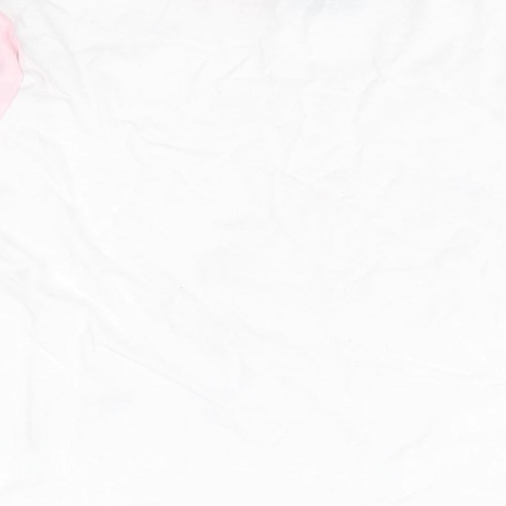 Sweet Dreams Girls Pink 100% Cotton Basic Casual Size 7-8 Years Round Neck - Unicorn