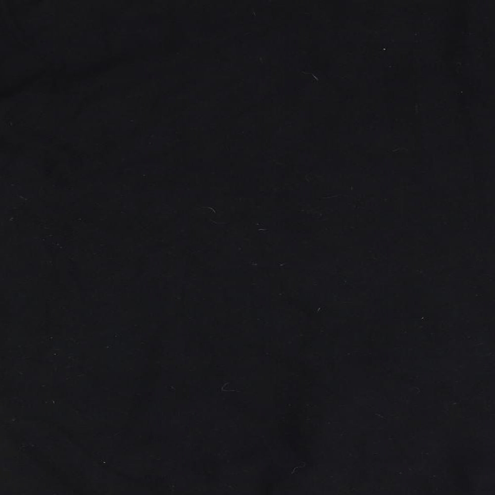 Primark Womens Black Round Neck Viscose Pullover Jumper Size M