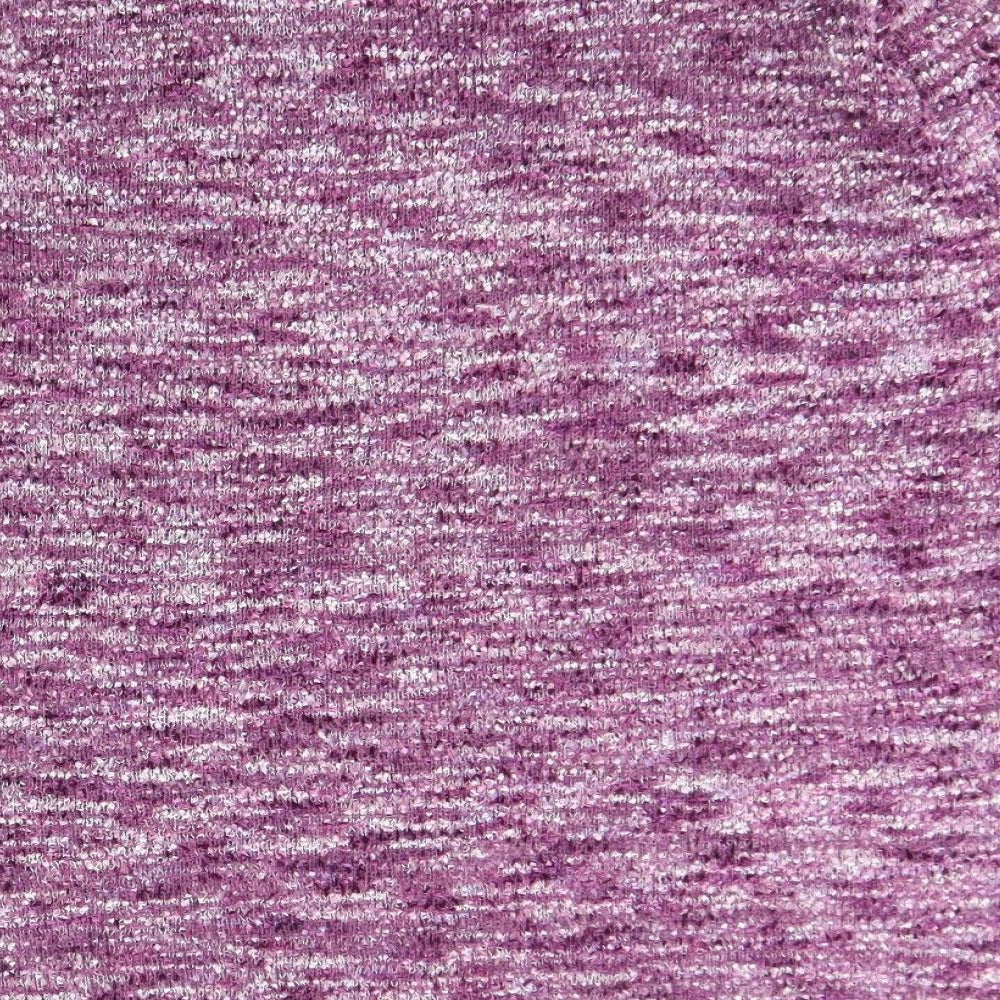 Bonmarché Womens Purple Round Neck Acrylic Pullover Jumper Size L
