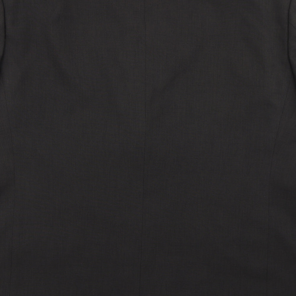 Greenwoods Mens Brown Polyester Jacket Blazer Size 44