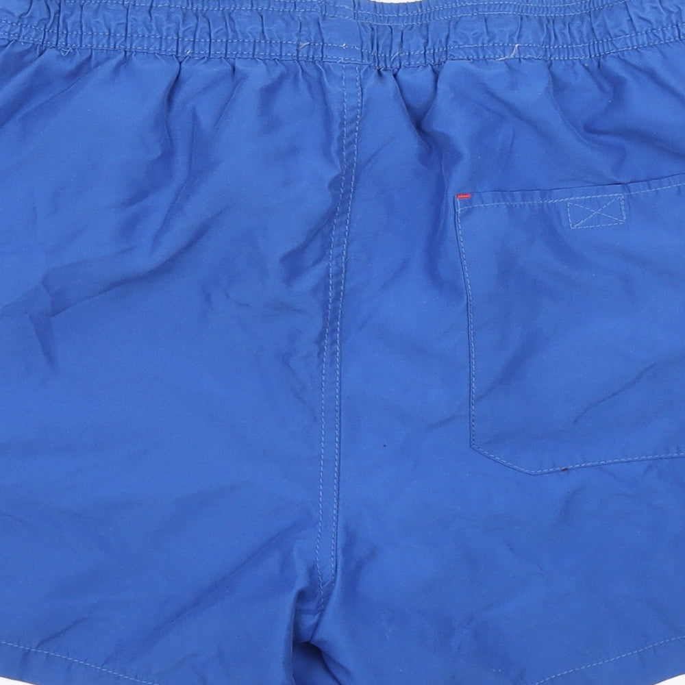 Burton Mens Black Polyester Athletic Shorts Size S Regular Drawstring