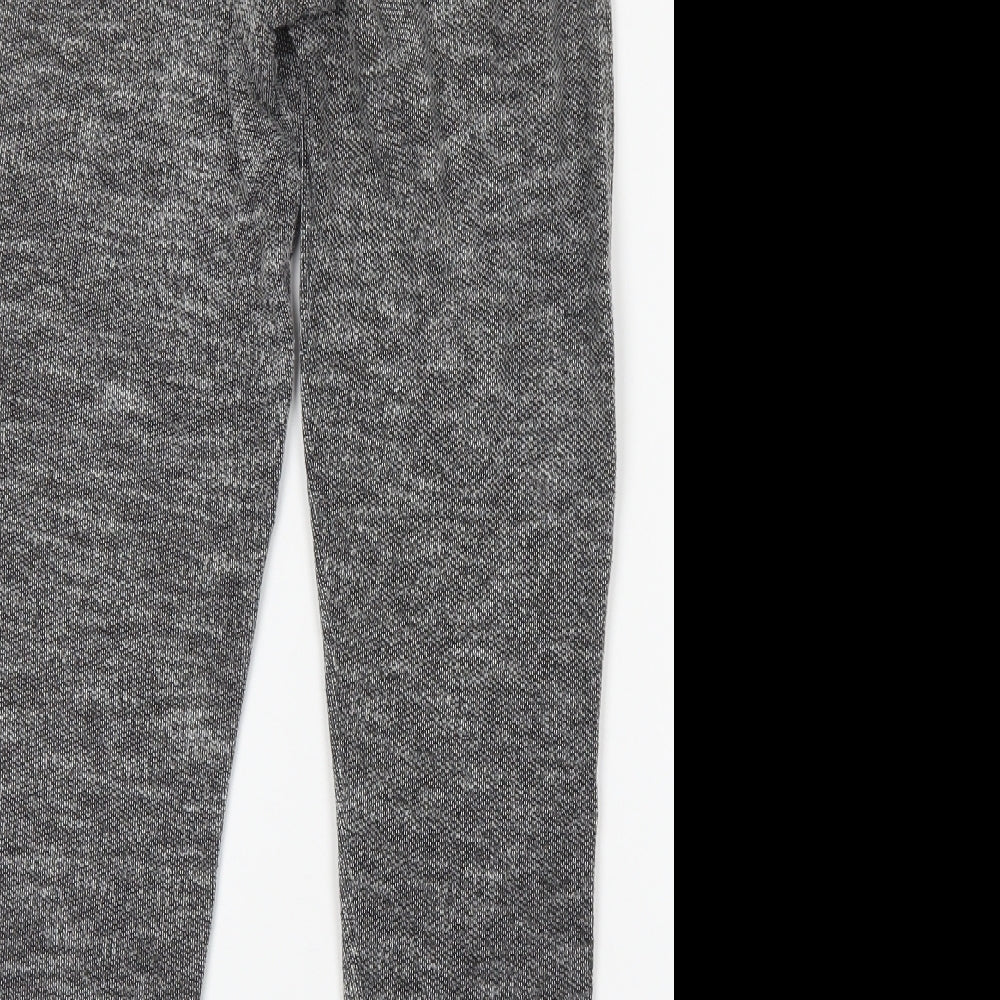 H&M Womens Grey Cotton Sweatpants Trousers Size S L28 in Regular