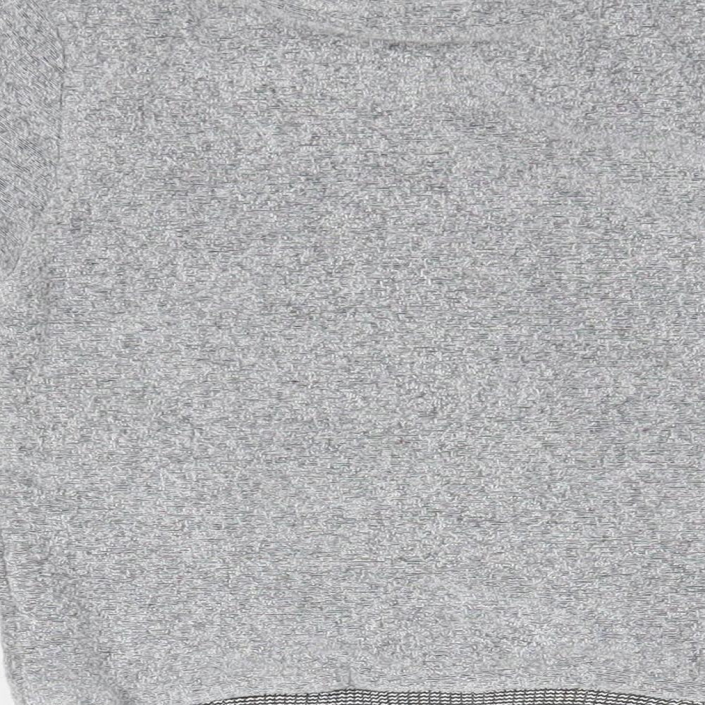 George Boys Grey Round Neck Cotton Pullover Jumper Size 2-3 Years