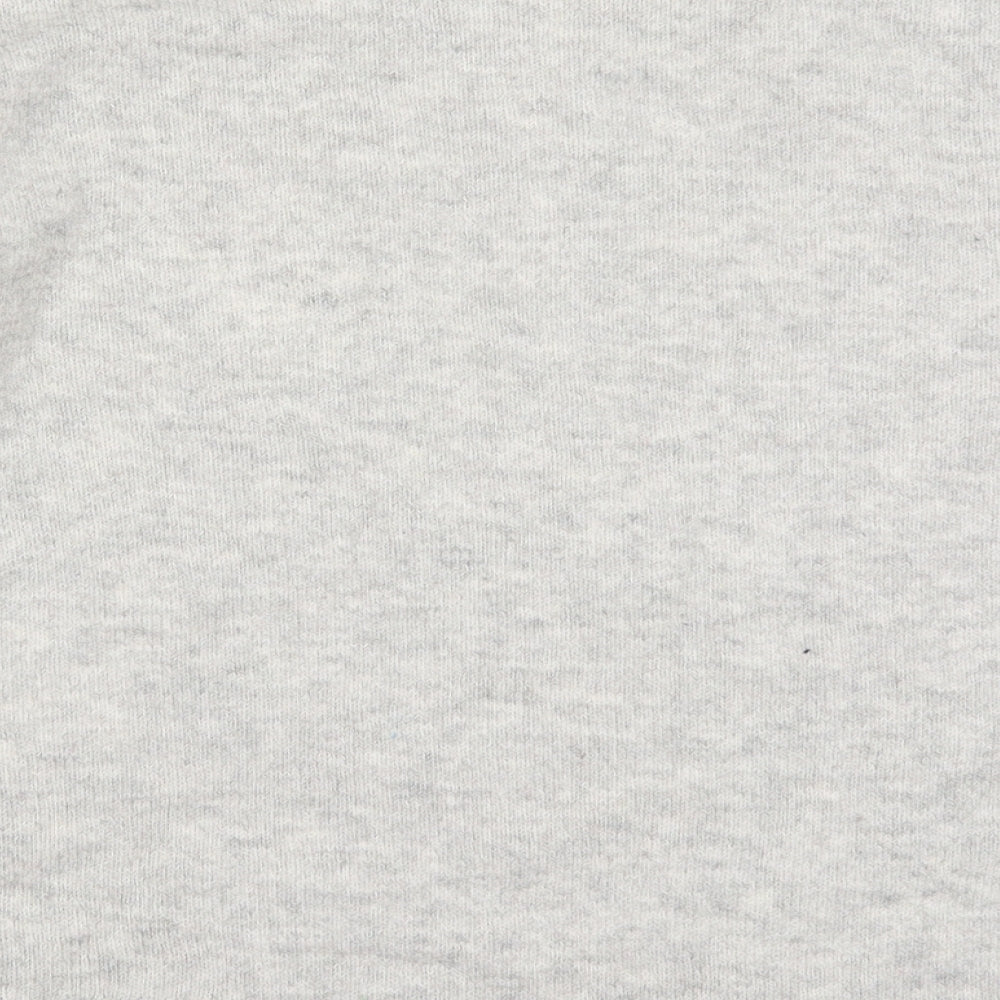 Marks & Spencer Womens Grey Round Neck Acrylic Pullover Jumper Size L