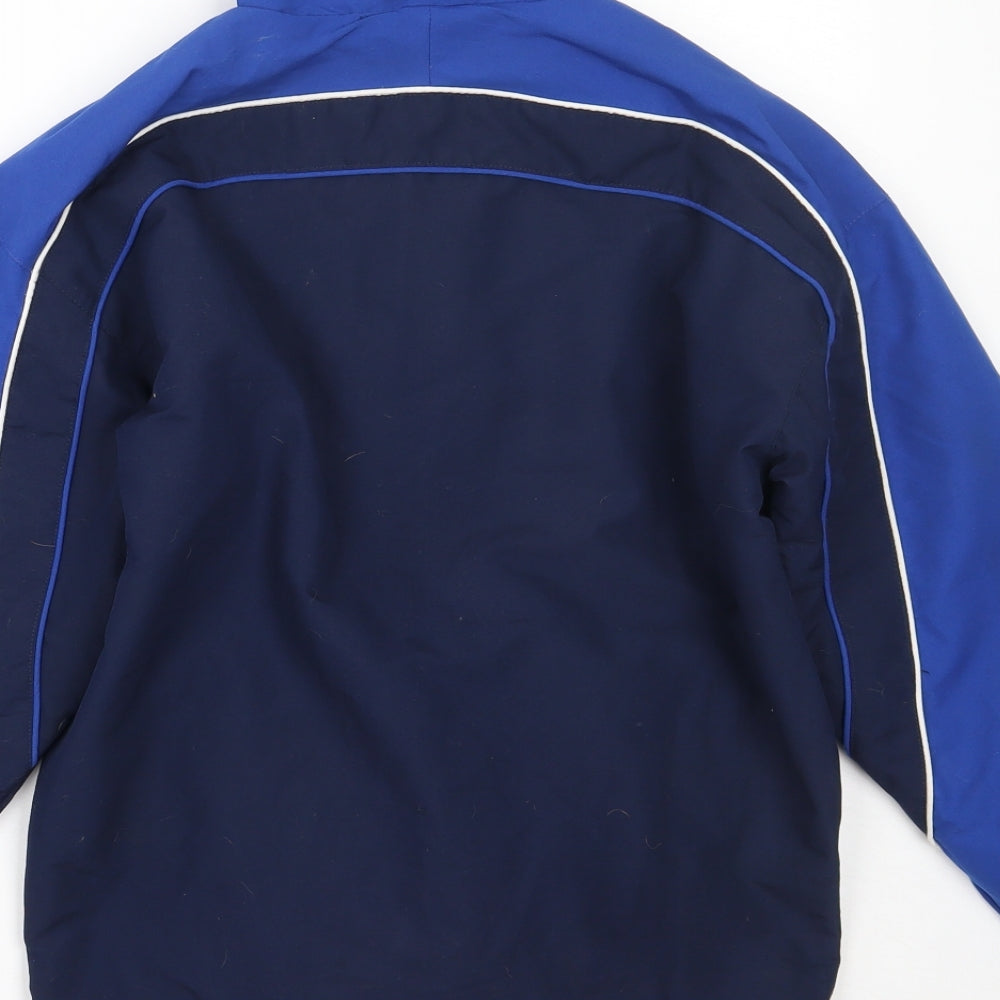 Banner Sport Boys Blue Basic Coat Coat Size 9-10 Years