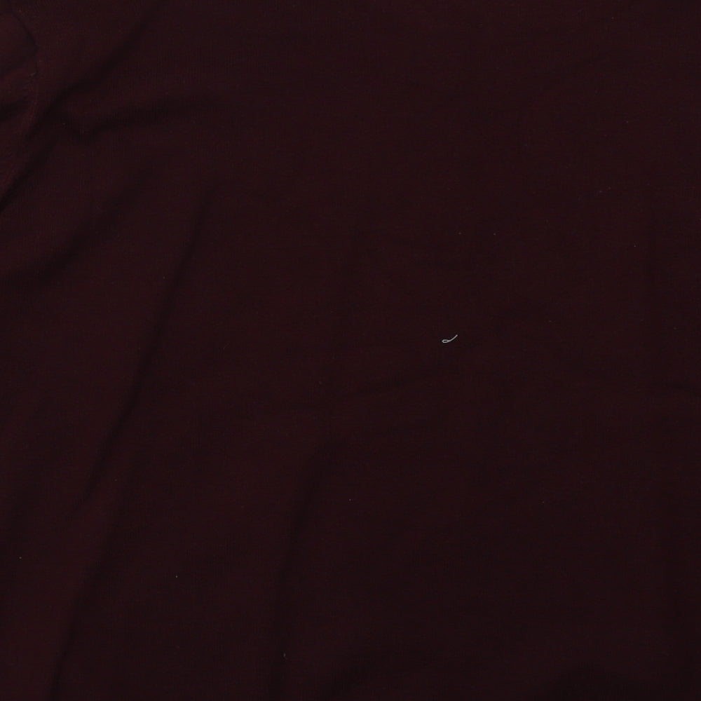Burton Mens Red Cotton Pullover Sweatshirt Size 2XL