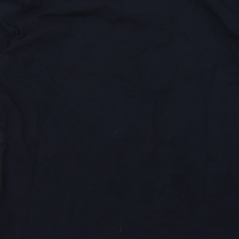 Avenue Womens Blue Cotton Pullover Sweatshirt Size S Pullover