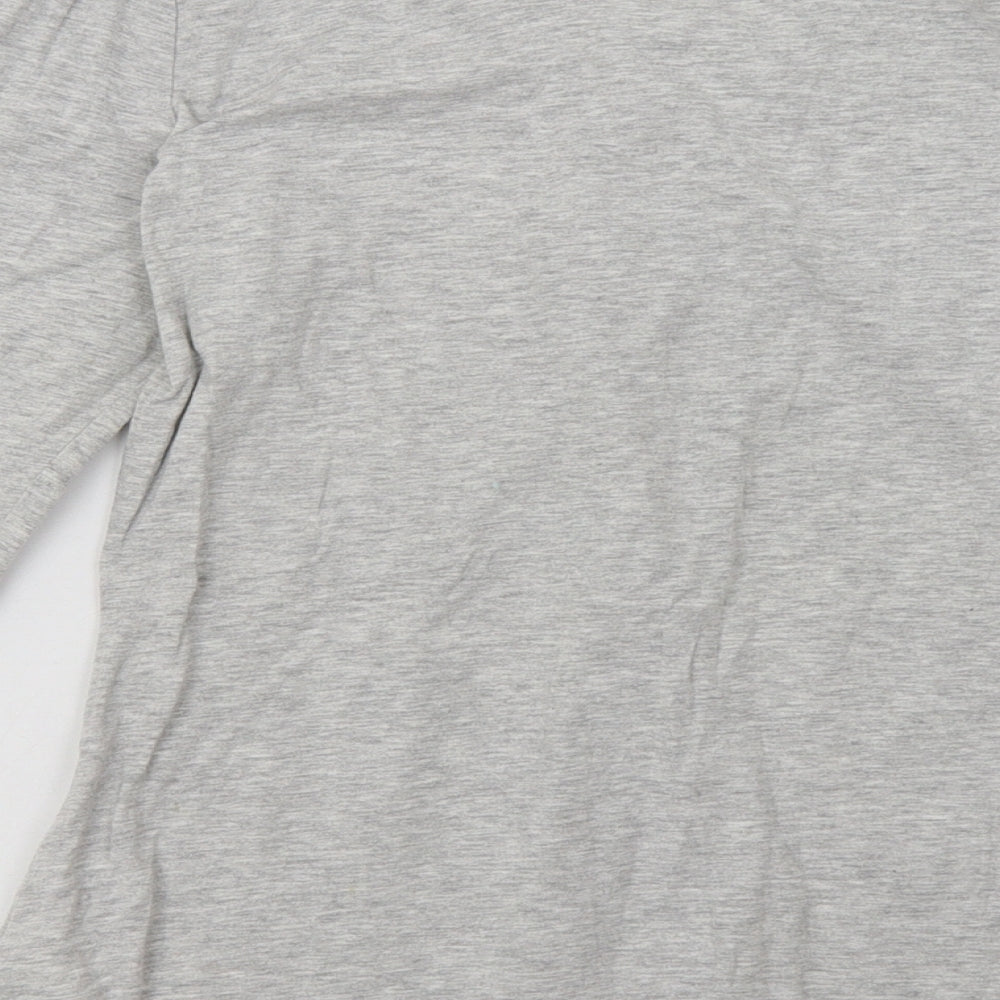 ESMARA Womens Grey Cotton Pullover Sweatshirt Size 10 Pullover