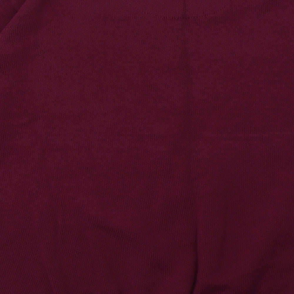 Marks & Spencer Mens Purple Cotton Pullover Sweatshirt Size M
