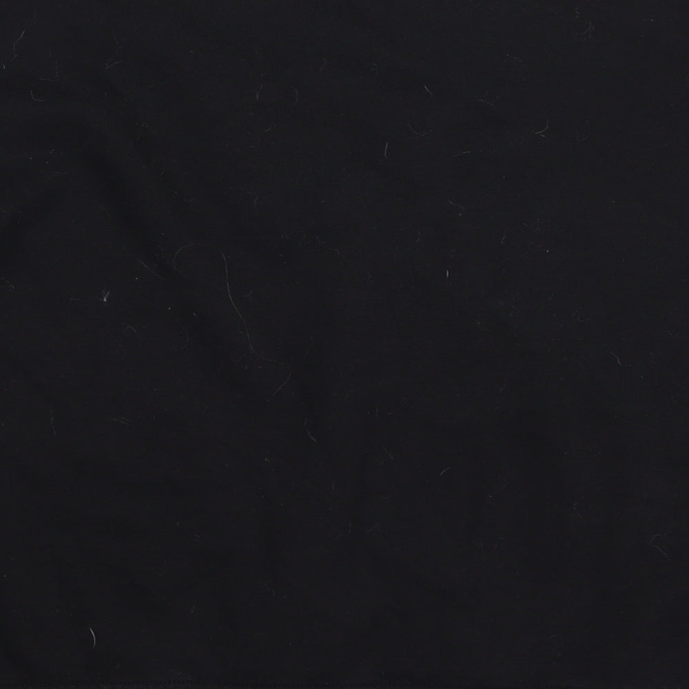 Primark Womens Black Cotton Pullover Sweatshirt Size 10 Pullover
