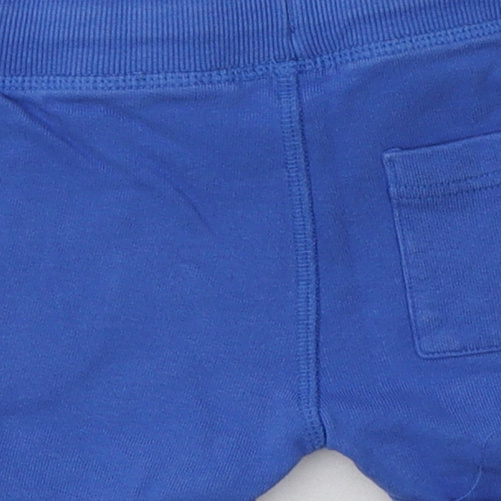Mini Club Boys Blue Cotton Shorts Outfit/Set Size 9-12 Months Tie